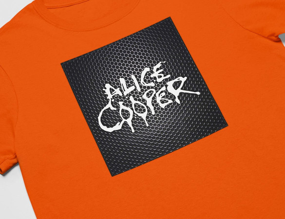 Koszulka z naszywką Alice Cooper  logo