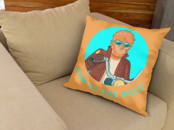 Poduszka Ride to the wild