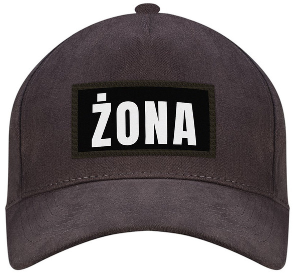 Czapka ŻONA bejsbolówka z naszywką