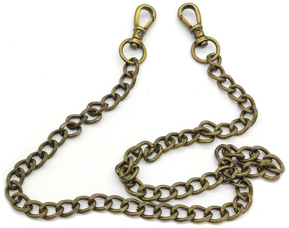 Łańcuch do spodni Ładny MODNY miedziany 01