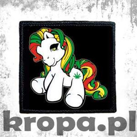 Naszywka LITTLE RASTA PONY 02