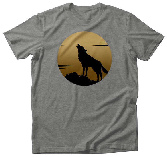 Koszulka WILK KSIĘŻYC WOLF MOON 