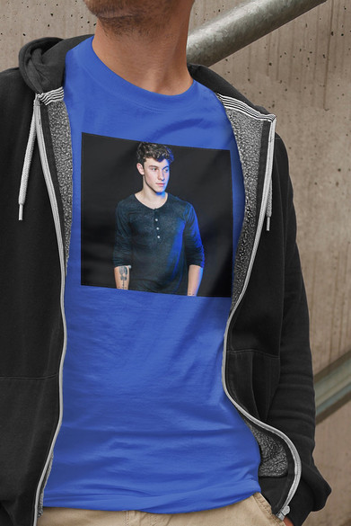 Koszulka z naszywką Shawn Mendes 03