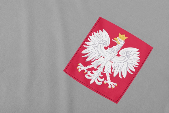 Koszulka z kieszonką GODŁO POLSKI ORZEŁ