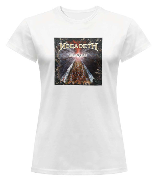Bluzka damska z naszywką Megadeth Endgame