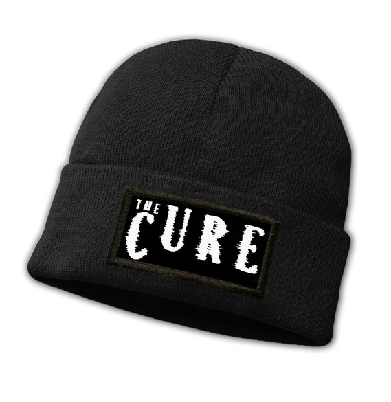 Czapka zimowa z naszywką THE CURE