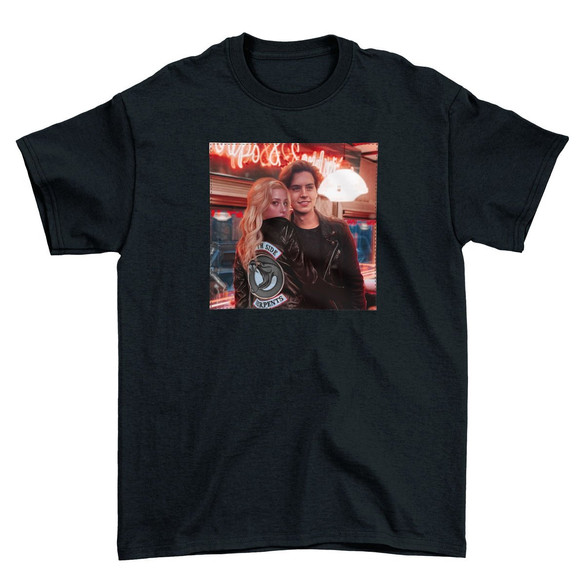 Koszulka z naszywką Riverdale Couple