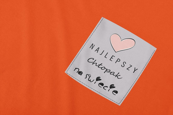 Koszulka z kieszonką NAJLEPSZY CHŁOPAK