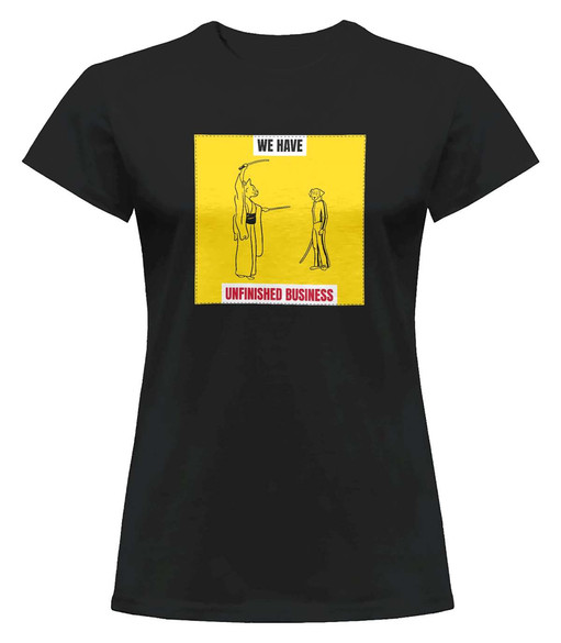 Bluzka damska z naszywką We have unfinished ...