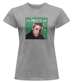Bluzka damska z naszywką Elvis Presley 03