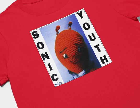 Koszulka z naszywką Sonic Youth Dirty