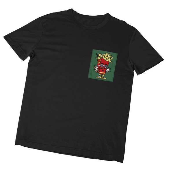 Koszulka z kieszonką POP FRIES