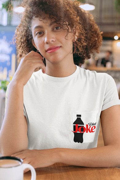 Koszulka z kieszonką DIET JOKE