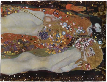 Podkładka na stół Węże Wodne II Gustav Klimt