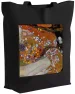 Torba z naszywką Węże Wodne II Gustav Klimt czarna