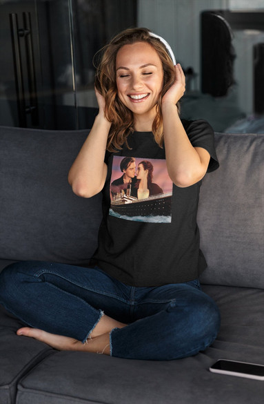 Bluzka damska z naszywką Titanic