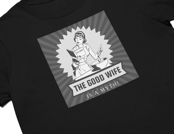 Koszulka z naszywką The good wife