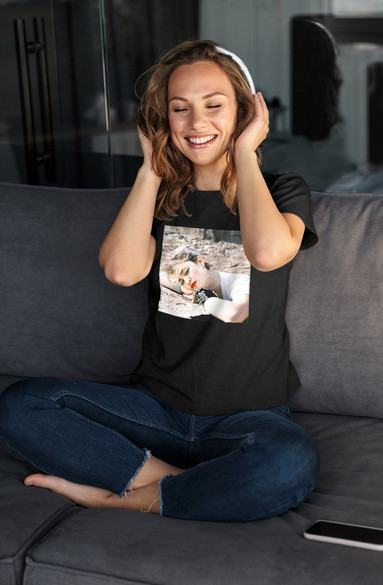 Bluzka damska z naszywką MADONNA young 01