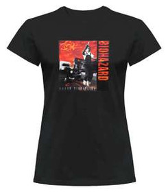 Bluzka damska z naszywką Biohazard 01