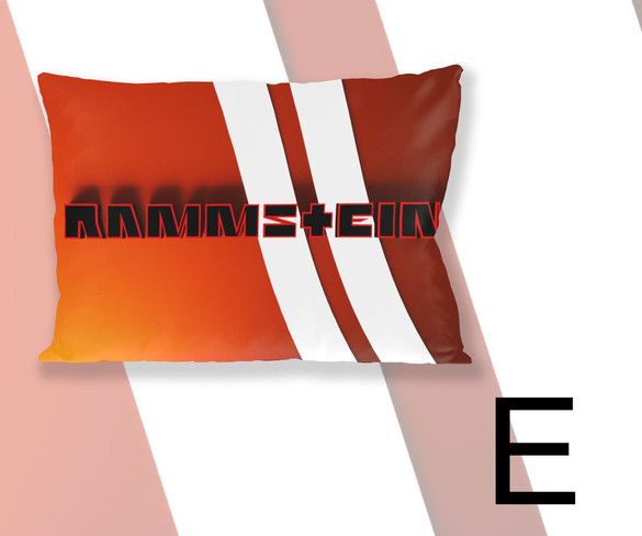 Poduszka RAMMSTEIN 60x40cm WZORY