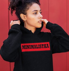 Bluza z naszywką MINIMALISTKA