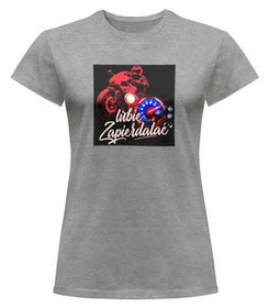 Bluzka damska z naszywką Lubię zapierd..lać 01