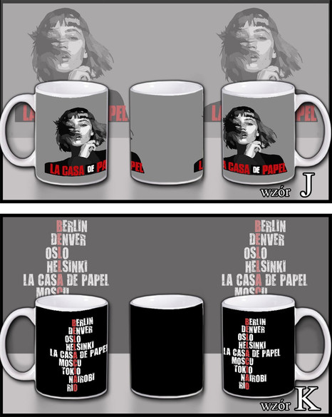 Kubek DOM Z PAPIERU + IMIĘ GRATIS, PREZENT