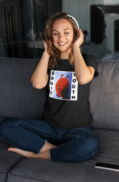 Bluzka damska z naszywką Sonic Youth Dirty