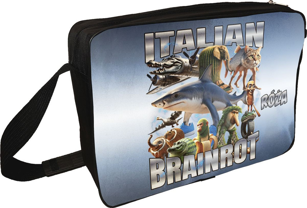 Torba na ramię Italian Brainrot Ekipa Stworków włoskich brainrotów