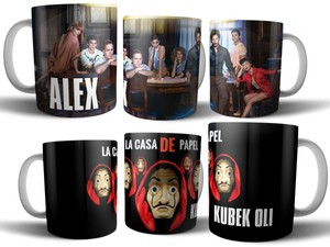 Kubek DOM Z PAPIERU + IMIĘ GRATIS, PREZENT