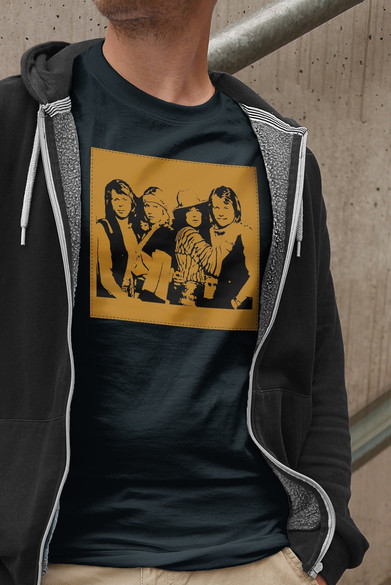 Koszulka z naszywką  ABBA band