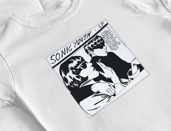 Bluzka damska z naszywką Sonic Youth LP