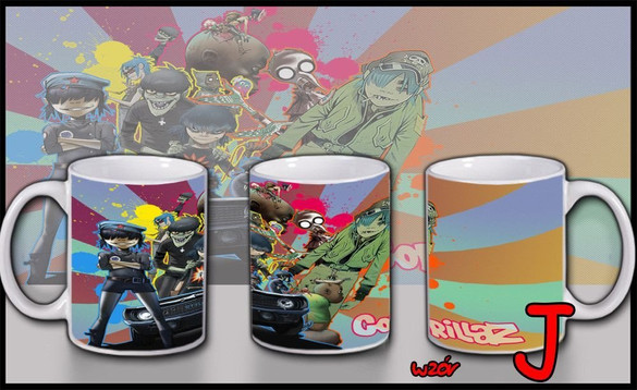 Kubek GORILLAZ