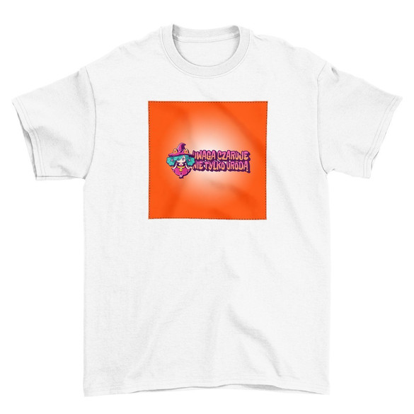 Koszulka z naszywką Uwaga czaruje nie..