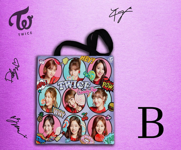 Torba na ramię TWICE #K-POP FULLPRINT WZORY
