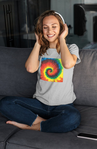 Bluzka damska z naszywką Colourful 02