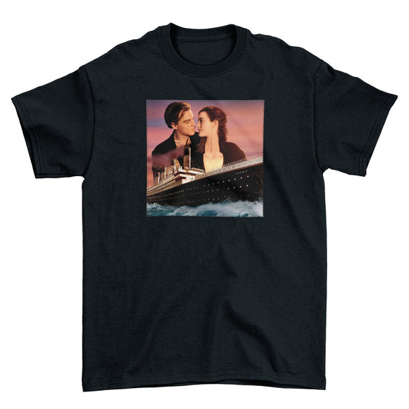 Koszulka z naszywką Titanic