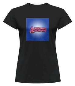 Bluzka damska z naszywką Uwaga czaruje...