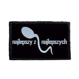 Naszywka NAJLEPSZY Z NAJLEPSZYCH