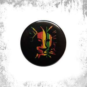 Przypinka LION  RASTA 02