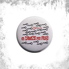 Przypinka OD ZAWSZE POD PRĄD