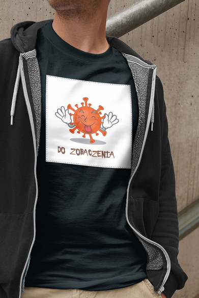 Koszulka z naszywką Do Zobaczenia