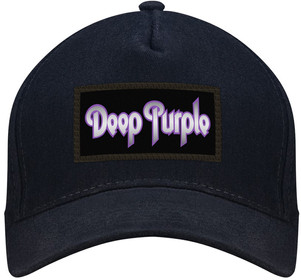 Czapka DEEP PURPLE bejsbolówka z naszywką