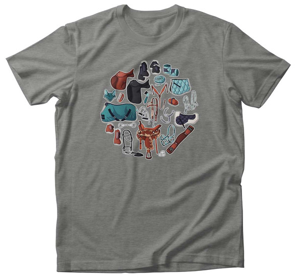 Koszulka KOŃ EKWIPUNEK JEŹDZIECKI