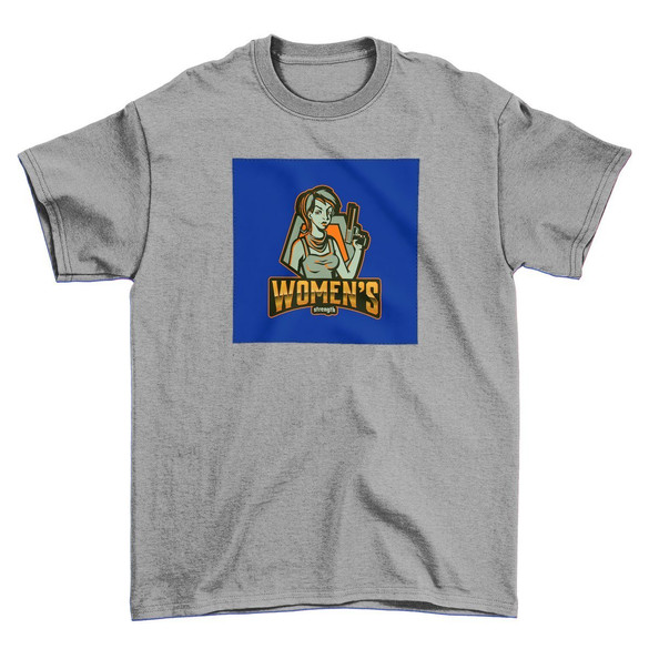 Koszulka z naszywką WOMEN;S STRENGHT