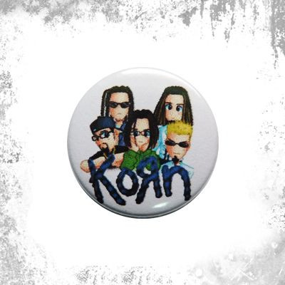 Przypinka KORN BAND