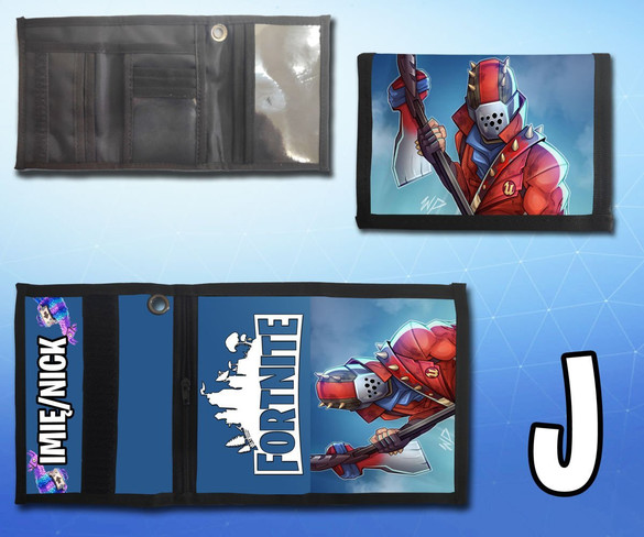 Portfel FORTNITE BATTLE ROYALE + Imię GRATIS 