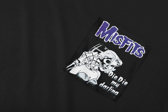 Koszulka z kieszonką Misfits