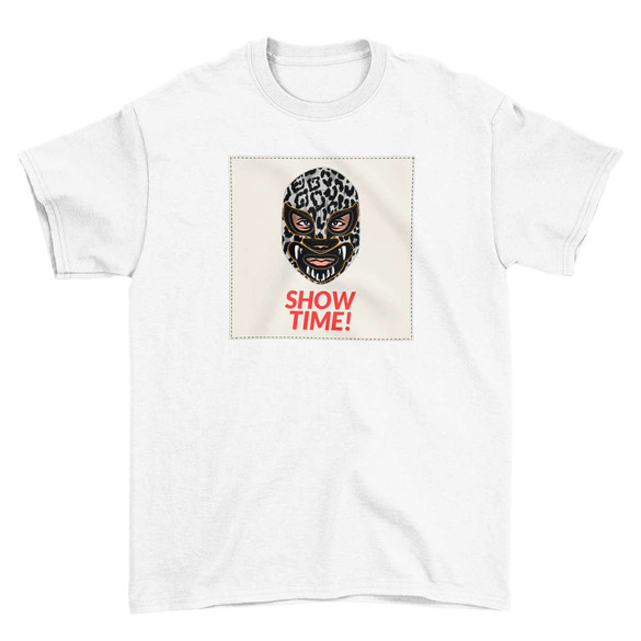 Koszulka z naszywką Show time