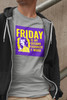 Koszulka z naszywką Friday – woman